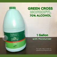 Green Cross Alcohol 1 Gallon (3,785mL) Isopropyl with Moisturizer