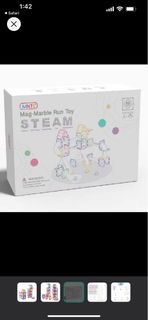 MNTL 磁力片Magnetic Marble Run Toy BR80PT馬卡龍色