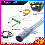 Greener (Best Seller) 7-Pin Trailer Plug/7-Pin Truck Extension/7-Way | Phyllis