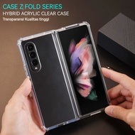 Acrylic Clear Case for Samsung Galaxy Z Fold 7 Z Fold 6 Z Fold 5 Z Fold 4 Z Fold 3 Z Fold