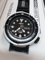 新淨 注目👁️二手⭕️中古⭕️ 歡迎 睇啱先買 佐敦門市睇貨 Seiko Prospex SBBN019 limited edition 1000m 潛水錶限量版 tuna white dophin