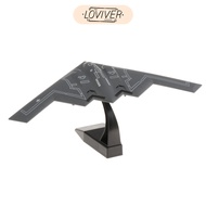 [Loviver] 1:200 Scale B-2 Fighter Model - Diecast Air-interception Aircraft Plane Replica