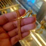 gelang emas asli kadar 999/24 karat berat 10 gram