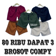 LAGI PROMO!! CELANA PENDEK DISTRO BHOSHORT 80 RIBU DAPAT 3 PCS/ CELANA PENDEK PRIA DEWASA COD GRATIS