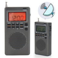 HRD-903 HanRongDa Portable Radio FM Receiver Mini Pocket FM AM Radio Backlight Two Band Outdoor Emer