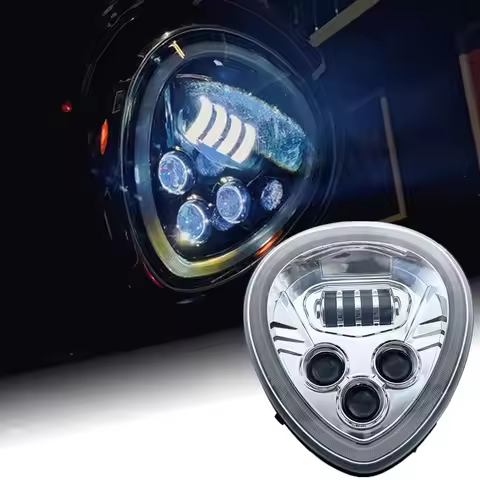 Motorcycle LED Headlight For Yamaha XV1900 Stratoliner Midnight Star Roadliner XV 1900 Led Front Lig