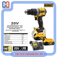 DEWALT 20V HAMMER DRILL (DCD805M2T-B1) [4.0AHX2+DCB115]