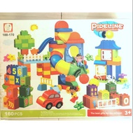 Building blocks, pipeline construction, lego duplo