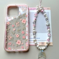 Pink Flower [Casing 9527] Casing hp iphone 17 Pro Max 13 Pro Max Ip 14 Plus Ip 15 Pro Ip 12 11 16 Pl