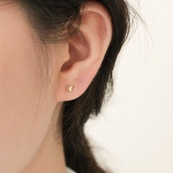 [oneur studio_Korea] 14K Butterfly Piercing Earrings, 14K Gold