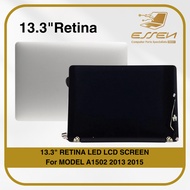 REPLACEMENT SCREEN FOR PRO 13.3" A1502 2013 2015 LCD SILVER SCREEN FULL ASSEMBLY RETINA DISPLAY SCRE