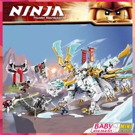 Ninjago 71786 บล็อคตัวต่อ รูปมังกรน้ําแข็ง Zane's Lloyd's Golden Ultra Dragon สร้างสรรค์ ของขวัญ ของเล่นสําหรับเด็กผู้ชาย