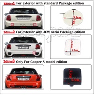 Rear Tow Cover Fit 16-21 MINI F55 Cooper One First S 1.2T 1.5T 2.0T B36 B38 B37 Hatchback 5door edit