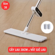 Cây lau nhà tự vắt thông minh ECOCO kháng khuẩn xoay 360 độ lau sạch khô nhanh Chổi lau nhà gấp gọn