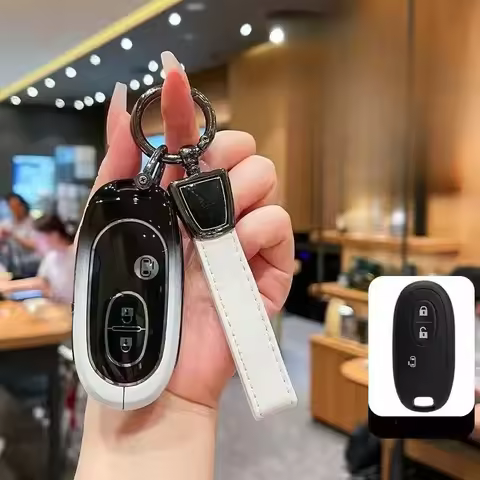 Zinc Alloy Car Key Case Cover Bag Chain Shell Protector Fob Holder for Suzuki Alto MA36S Hustler MH3