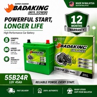 [IPOH] 55B24R | NS60R Badaking Silver Car Battery