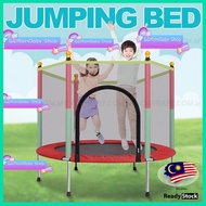 Kids Trampoline Children Bouncer Jumping Bed Jumper Strong Spring NonSlip MaxLoad 100kg xtra Large K