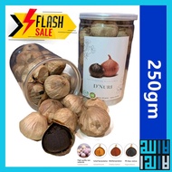 Black Garlic Bawang Hitam Tunggal | Solo Garlic Fermented Garlic Malaysia | Halal | 250g