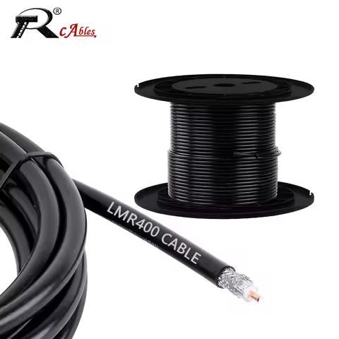LMR400 RF Coaxial Cable 50Ohm 50-7 Low Loss Pigtail Wire Antenna Cable Pigtail Jumper Cable for Micr