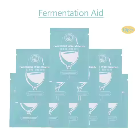 10pcs Aluminum Bag Used to Pack Wine Yeast Nutrition 10g