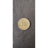 Queen Victoria Straits Settlement 1 cent coin