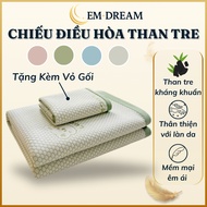 Emdream Antibacterial Bamboo Charcoal Air Conditioning Mat Cool Summer Sleeping Soft and Smooth High