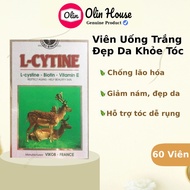 Vitamin e - Viên uống trắng da mọc tóc L Cytine giúp đẹp da chống lão hóa l cystine - Olin House