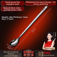 Olodo | Long Handle Bar Stainless Steel Mixing Spoon