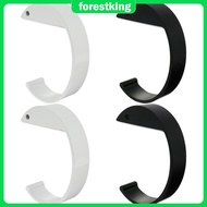 4 Pcs Purse Hook for Table Handbag Hanger Under Desk Purse Hook Aluminum Alloy Desk Hanger Hook C-St