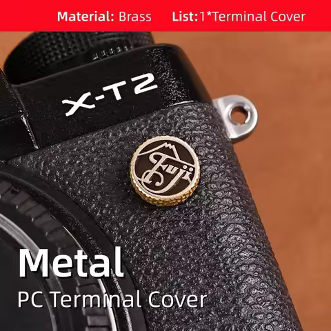 Camera PC Sync Terminal Cap Flash Sync Port Cover for Fuji XT2 XT3 XT4 XT5 H1 XH1 XH2S GFX50S GFX50R