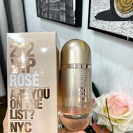 PARFUM 212 VIP NYC ROSE ORIGINAL IMPORT