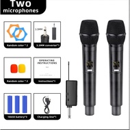 Mikrofon Tanpa Wayar, Kualiti Profesional, Sesuai untuk Karaoke, Penggunaan Luaran, Persembahan Lang