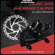 HIMO Front Disc + Brake Caliper F160 R140 for HIMO Z16/Z20/C20