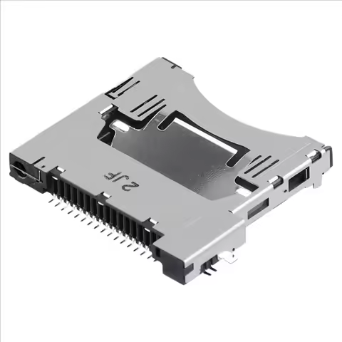 2X Game Card Reader Slot Replacement For Nintendo NDSI NDSILL/XL - Durable Game Console Card Socket 