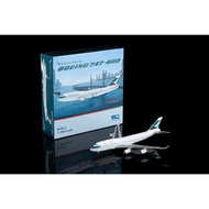 L2123 Alloy Collectible Plane Gift SQ Wings 1:200 Cathay Pacific Boeing B747-400 Diecast Aircraft Je