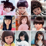 Ready stock Rambut Palsu Kanak-Kanak Kanak-Kanak Rambut Palsu Kanak-Kanak Perempuan Rambut Palsu Bud
