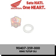 90407-259-000 ORIGINAL KARISMA SUPRA X 125 SONIC 150R & CBR 150R OIL CAPRing 90407259000