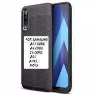 SAMSUNG A01/A02S/M02S/A2 CORE/A01 CORE/J2 CORE Casing Auto Focus Leather SoftCase/Leather Case
