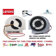 Lenovo T61 T61P T400 T500 R400 W500 42w2460 Mcf-210Pam05 3pin 3pin 3pin 3pin Notebook Fan