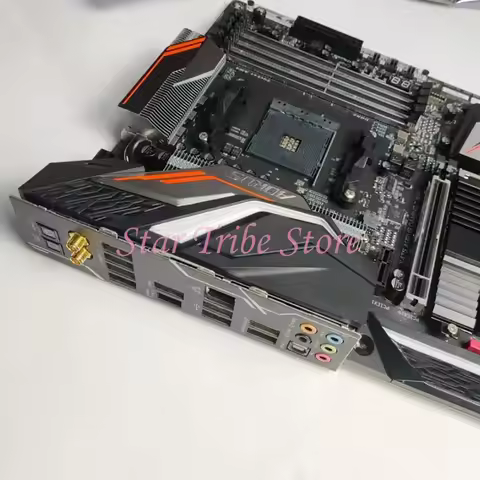 GA X470 AORUS GAMING 7 WIFI 64GB DDR4 PCI-E 3.0 ATX Desktop Motherboard Socket AM4