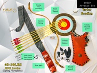 YUSUF Premium Tartar Bending Horsebow Advance Archery Set Adult  Dewasa Package Memanah Anak Panah B