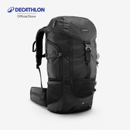 Decathlon 50L Hiking Backpack Black-Mt100 Trekking 50L Model Mt100 -