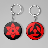 GANTUNGAN Sharingan Pin Keychain uchiha Sasuke Itachi Anime Naruto