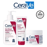 【Buy 1 Get 1】CeraVe Moisturizing Lotion & Cream for Itch and Eczema Relief | Formulated with Ceramid