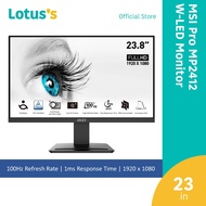 MSI 23.8”  Pro MP2412 W-LED Monitor