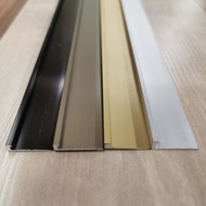 3mm 90° End Border Aluminium flooring profile for Vinyl,Carpet &amp; SPC (Flooring Accessories)