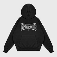Epidemic Pullover Hoodie [BOXY FIT] 330 Gsm Typsnitt Black