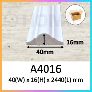 [Min10pcs] DIY wainscoting/Wainscoting PVC/keras/Angel White/8ft wainscoting/Deco Dinding rumah