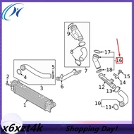 Charge Air Hose Pipe Intercooler Intake Hose Pipe 31657738 for XC40 S60 S80 S90 V40 V70 2014-2019