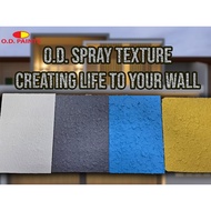 O.D. SPRAY TEXTURE PAINT(28KG)| GET IT STRAIGHT FROM FACTORY| 24HR SHIP OUT| BRING YOUR WALL TO LIFE